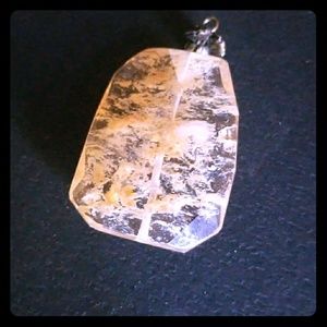 Stone necklace pendant